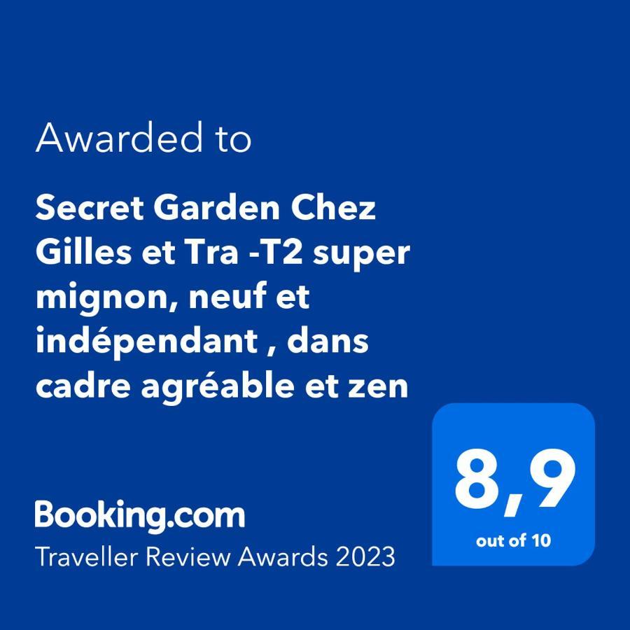 Secret Garden Chez Gilles et Tra -T2 super mignon, neuf et indépendant , dans cadre agréable et zen Valergues Extérieur photo